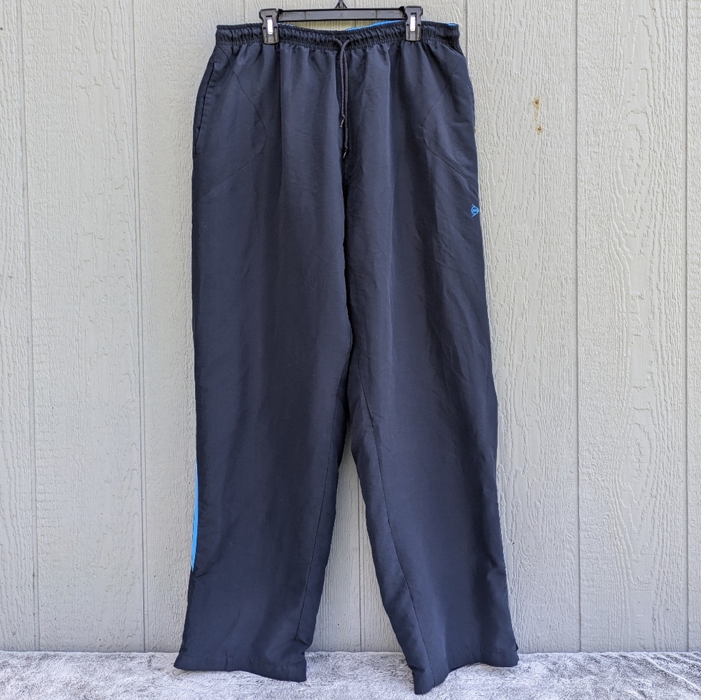 Dunlop Drawstring‎ Windbreaker Track Pants 2X Blue